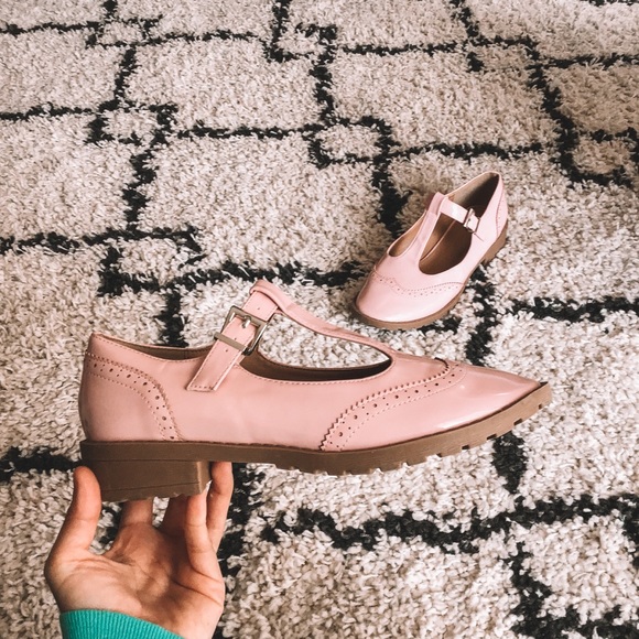 pink flat shoes uk